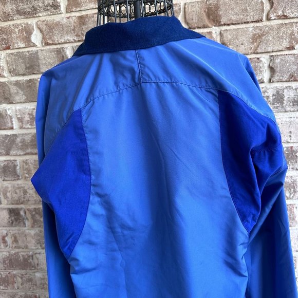 Patagonia Windbreaker Rain Jacket Unisex Small Blue Stetch Panels  Zippe… - Picture 9 of 12